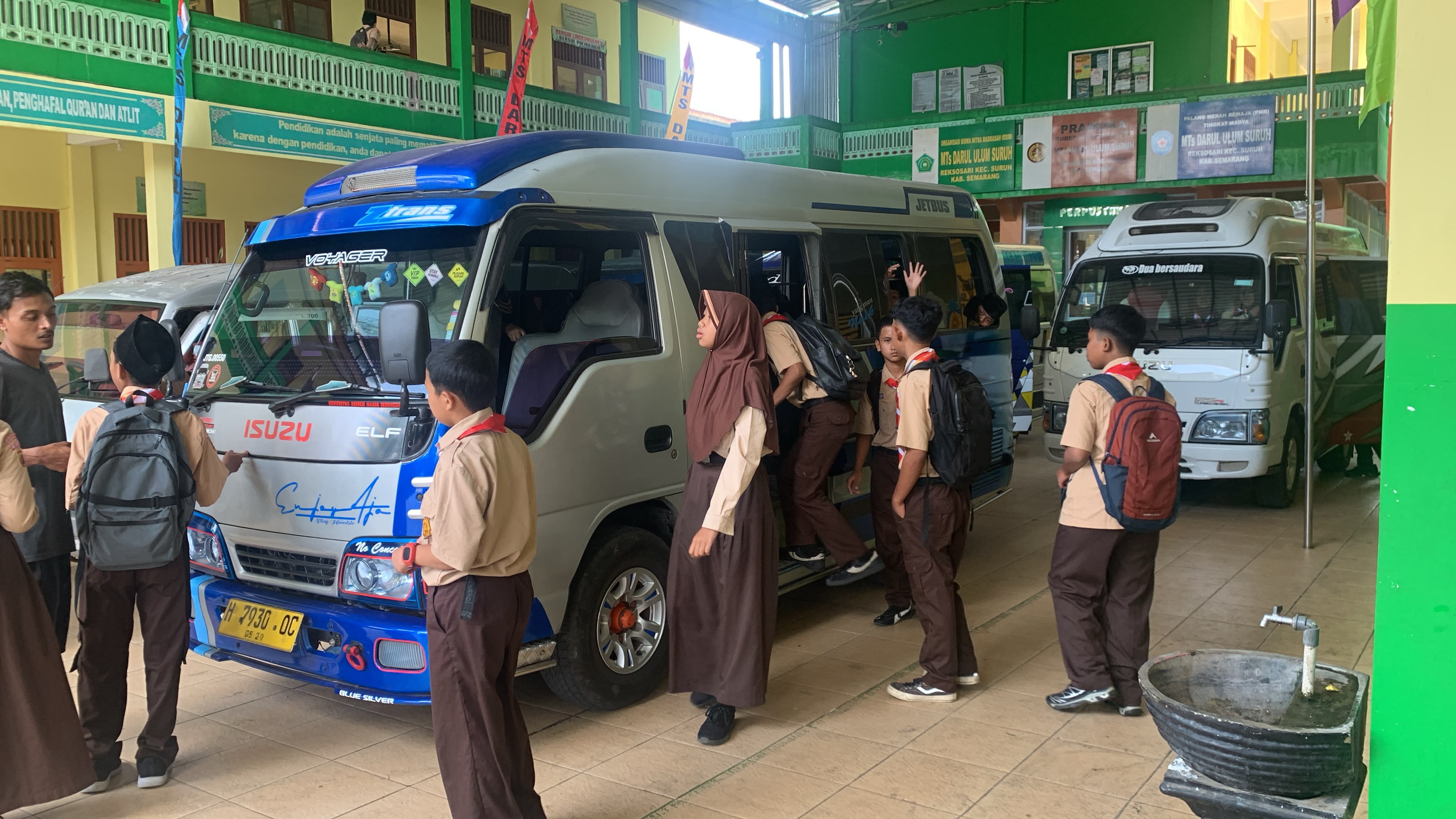 Program Antar Jemput MTs Darul Ulum Suruh